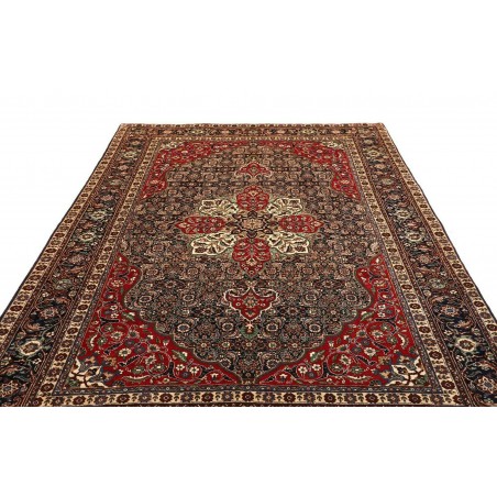 Tappeto Tabriz Persia grigio rosso 200x305