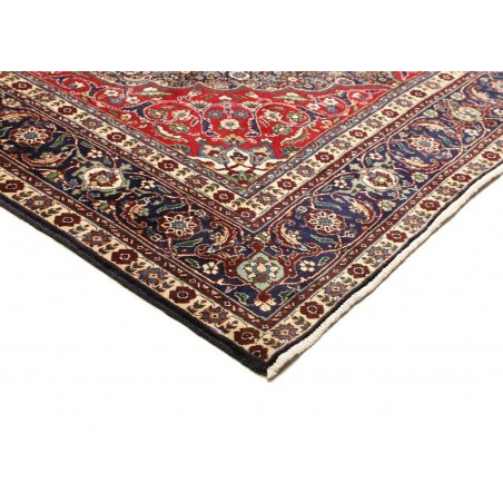 Tappeto Tabriz Persia grigio rosso 200x305