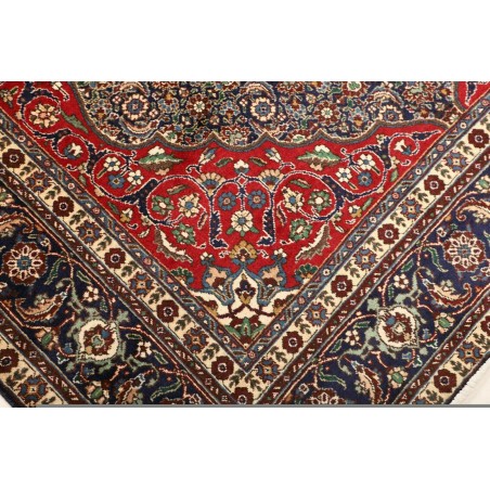 Tappeto Tabriz Persia grigio rosso 200x305