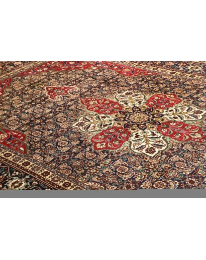 Tappeto Tabriz Persia grigio rosso 200x305