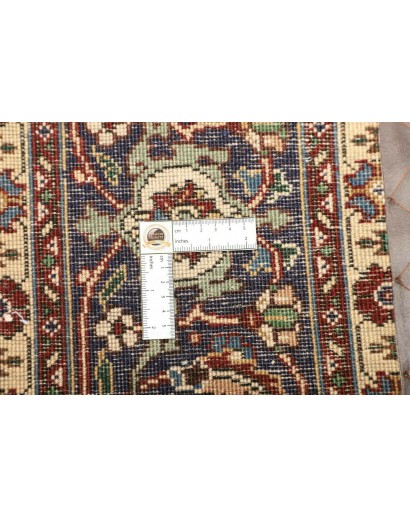 Tappeto Tabriz Persia grigio rosso 200x305