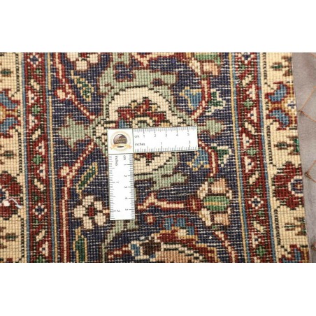 Tappeto Tabriz Persia grigio rosso 200x305