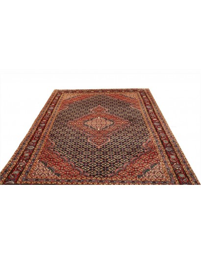 Tappeto Ardabil Persia marrone giallo 195x275
