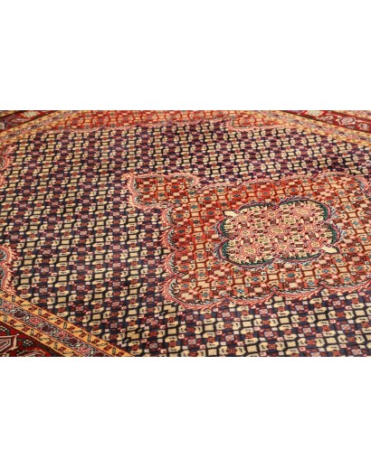 Tappeto Ardabil Persia marrone giallo 195x275