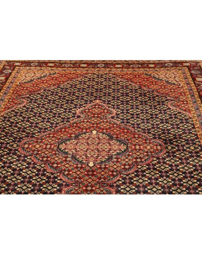 Tappeto Ardabil Persia marrone giallo 195x275