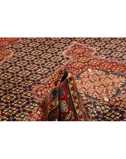 Tappeto Ardabil Persia marrone giallo 195x275