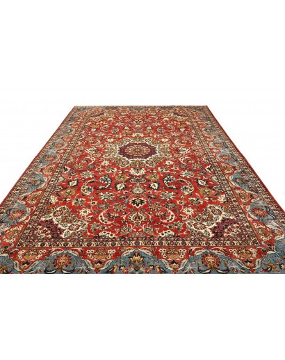 Tappeto Nadjafabad Persia marrone giallo 260x384