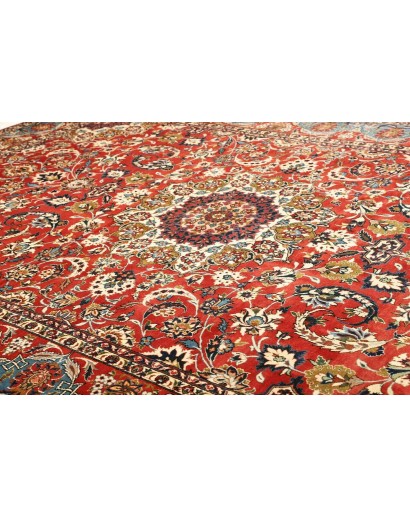 Tappeto Nadjafabad Persia marrone giallo 260x384