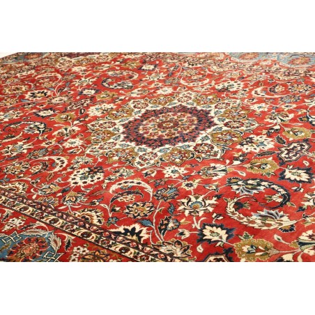 Tappeto Nadjafabad Persia marrone giallo 260x384