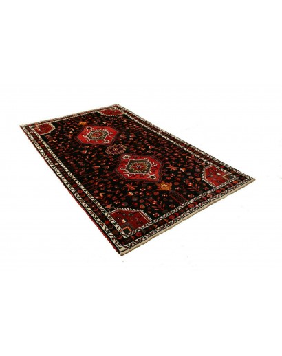 Tappeto Hamadan Persia blu marrone 145x218
