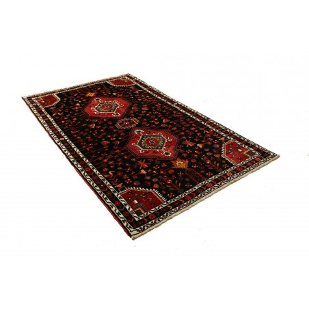 Tappeto Hamadan Persia blu marrone 145x218