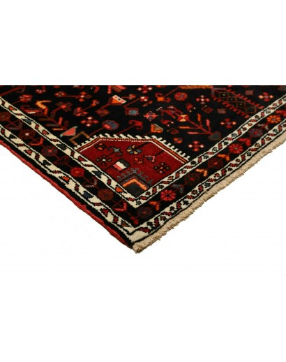 Tappeto Hamadan Persia blu marrone 145x218