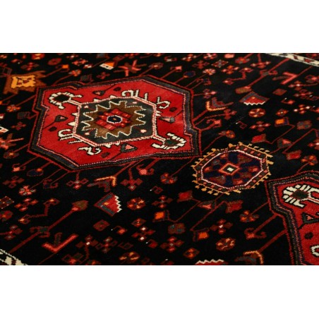 Tappeto Hamadan Persia blu marrone 145x218