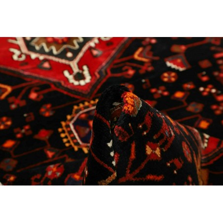 Tappeto Hamadan Persia blu marrone 145x218