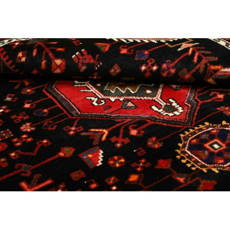 Tappeto Hamadan Persia blu marrone 145x218