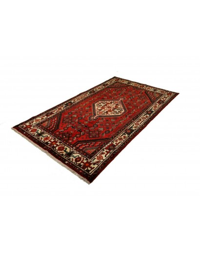 Tappeto Hamadan Persia blu marrone 135x232