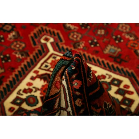 Tappeto Hamadan Persia blu marrone 135x232