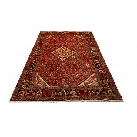 Tappeto Hamadan Persia marrone blu 150x228