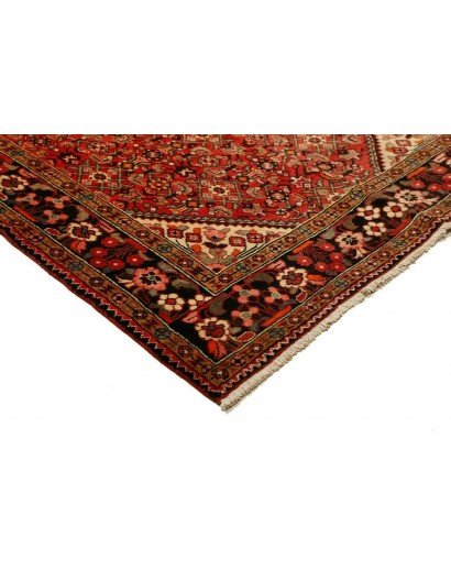 Tappeto Hamadan Persia marrone blu 150x228