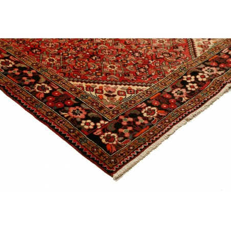 Tappeto Hamadan Persia marrone blu 150x228