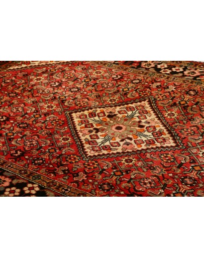 Tappeto Hamadan Persia marrone blu 150x228