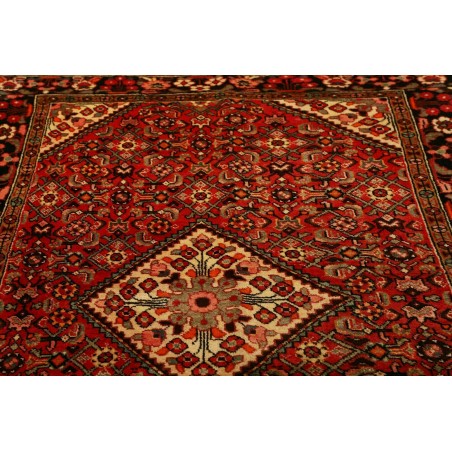 Tappeto Hamadan Persia marrone blu 150x228