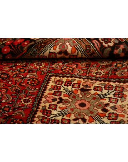 Tappeto Hamadan Persia marrone blu 150x228