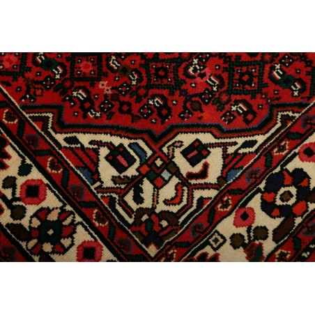 Tappeto Hamadan Persia blu marrone 146x198