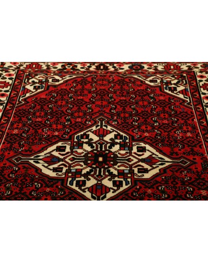 Tappeto Hamadan Persia blu marrone 146x198