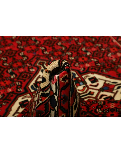 Tappeto Hamadan Persia blu marrone 146x198