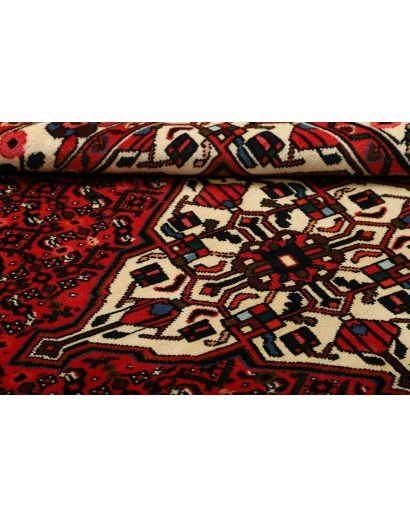 Tappeto Hamadan Persia blu marrone 146x198