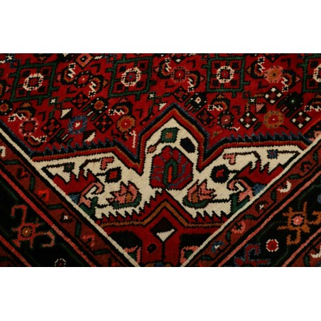 Tappeto Hamadan Persia blu bianco 161x218