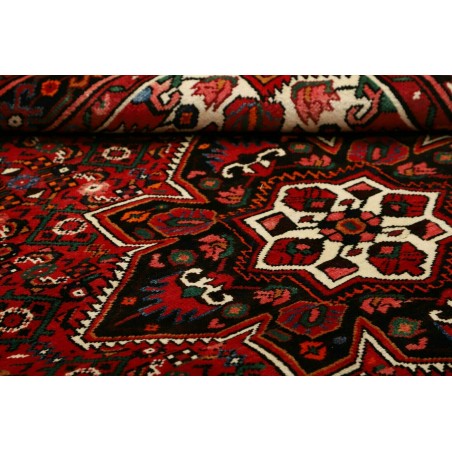Tappeto Hamadan Persia blu bianco 161x218