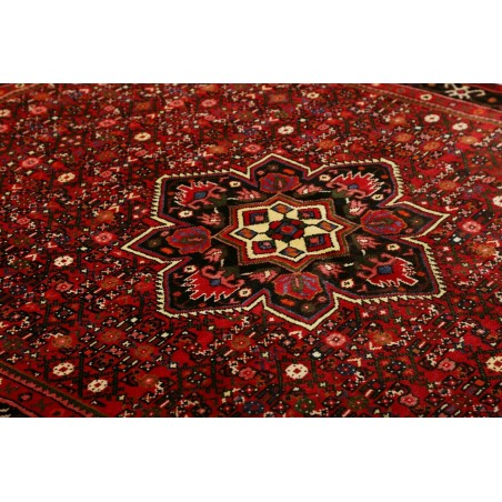 Tappeto Hamadan Persia marrone 150x208