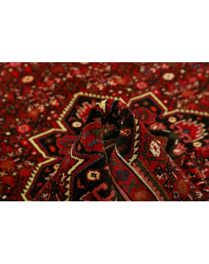 Tappeto Hamadan Persia marrone 150x208