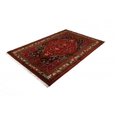 Tappeto Hamadan Persia marrone 137x210