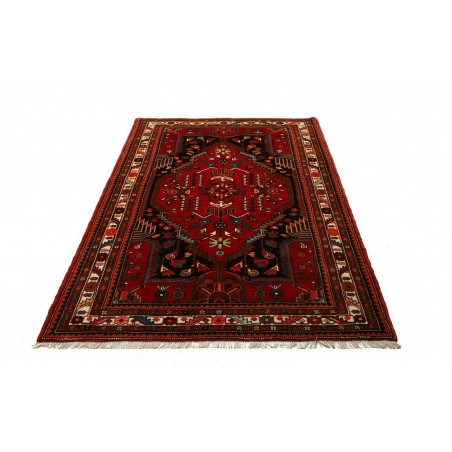 Tappeto Hamadan Persia marrone 137x210