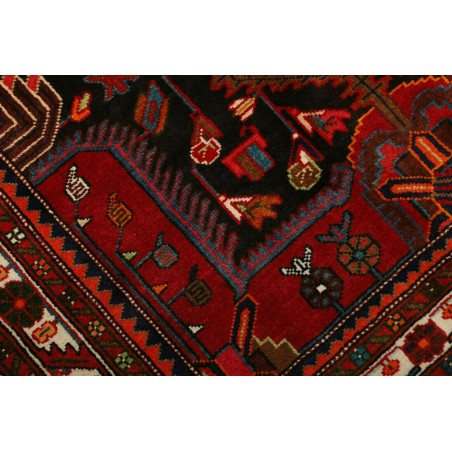 Tappeto Hamadan Persia marrone 137x210
