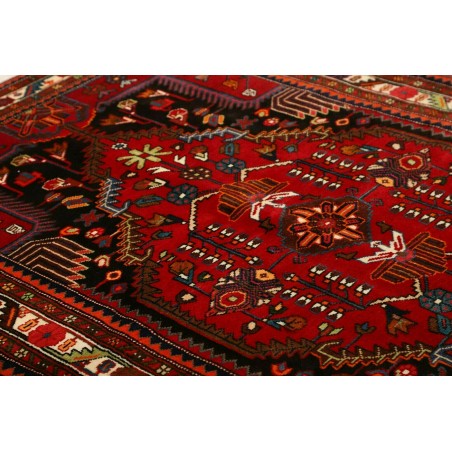 Tappeto Hamadan Persia marrone 137x210