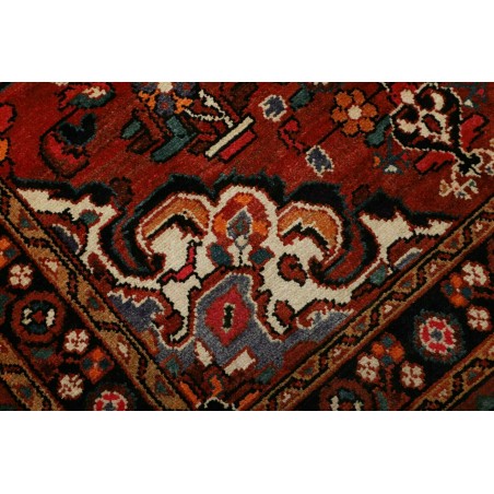 Tappeto Hamadan Persia marrone 125x204