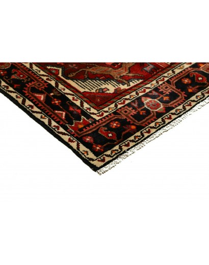 Tappeto Hamadan Persia blu marrone 140x220
