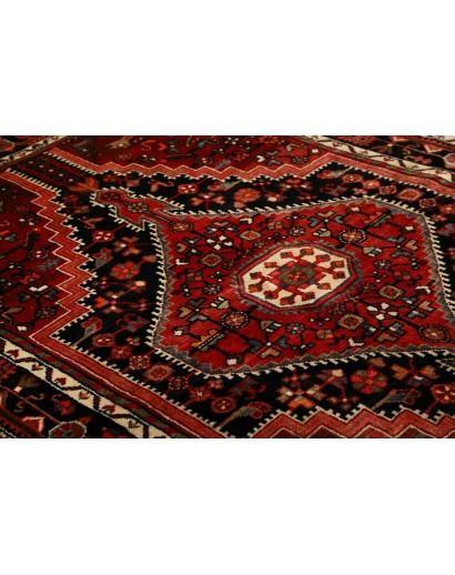 Tappeto Hamadan Persia blu marrone 140x220