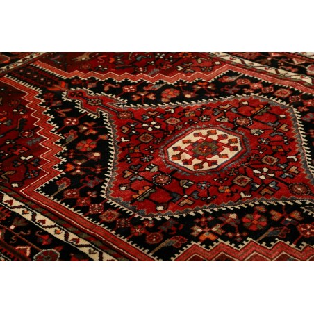 Tappeto Hamadan Persia blu marrone 140x220