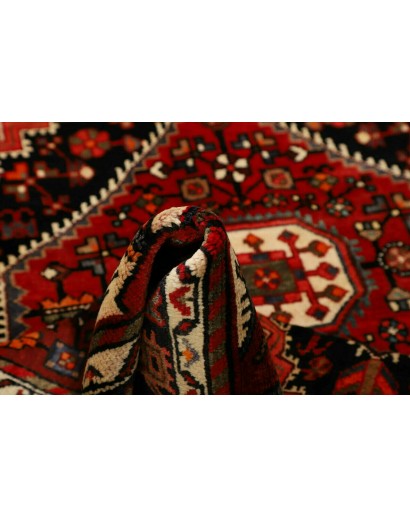 Tappeto Hamadan Persia blu marrone 140x220