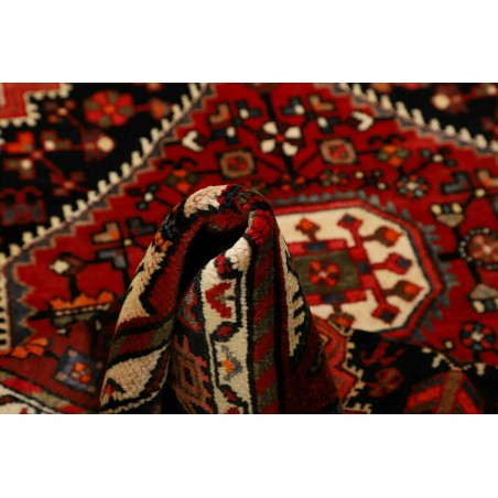 Tappeto Hamadan Persia blu marrone 140x220