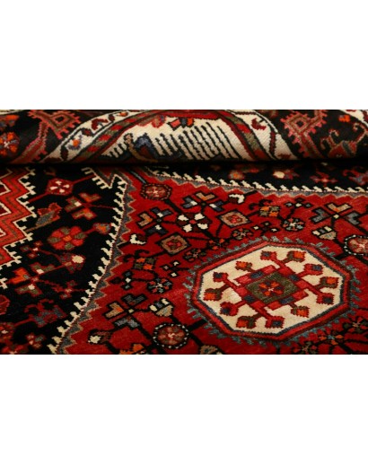 Tappeto Hamadan Persia blu marrone 140x220