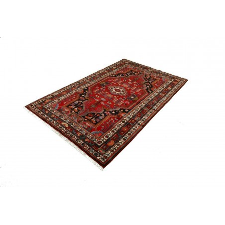 Tappeto Hamadan Persia grigio marrone 133x210