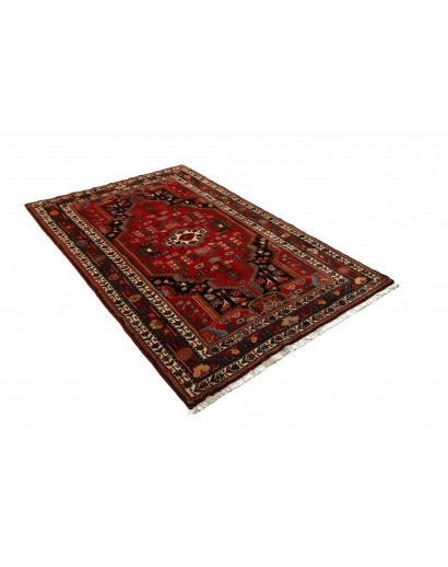 Tappeto Hamadan Persia grigio marrone 133x210