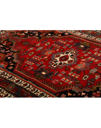 Tappeto Hamadan Persia grigio marrone 133x210