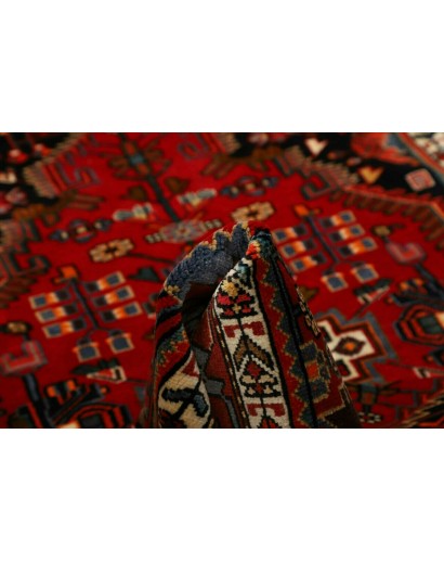 Tappeto Hamadan Persia grigio marrone 133x210